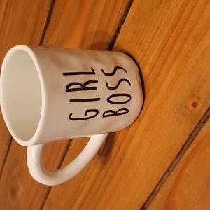 Rae Dunn inspo GIRL BOSS coffee mug